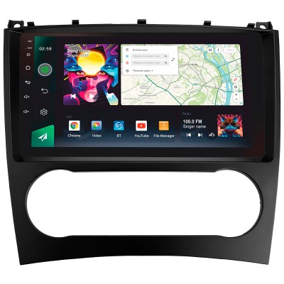 Штатна магнітола SIGMA PRO 9464 ANDROID 10 4+64 Gb 4G DSP Mercedes Benz C-Class W203 CL203 C209 A209 2004-2011 9" (L1)
