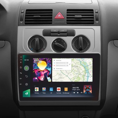 Штатна магнітола SIGMA PRO 10464 ANDROID 10 4+64 Gb 4G DSP Volkswagen Touran 1 2003-2010 (F1) 10"