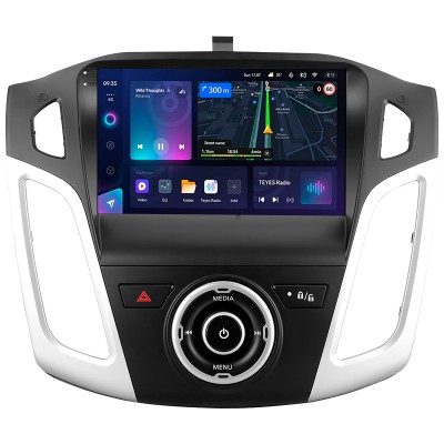 Штатна магнітола Teyes CC3L 4+64 Gb Ford Focus 3 Mk 3 2011-2019 9" (L1)