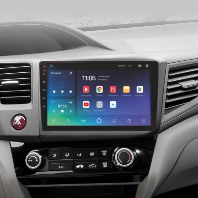 Штатна магнітола SIGMA PRO 9432 ANDROID 10 4+32 Gb 4G DSP Honda Civic 9 FB FK FD 2011-2015 9"