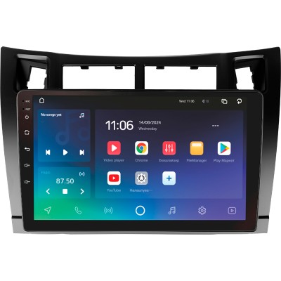 Штатна магнітола SIGMA PRO 9432 ANDROID 10 4+32 Gb 4G DSP Toyota Yaris XP90 2005-2012 (F1) 9"