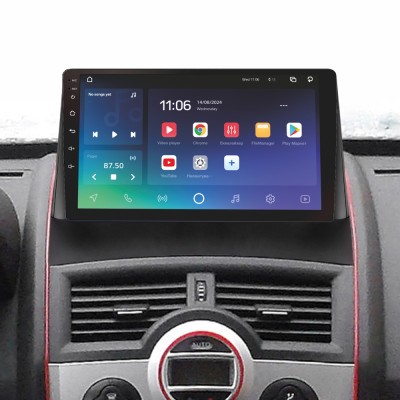 Штатна магнітола SIGMA PRO 9432 ANDROID 10 4+32 Gb 4G DSP Renault Megane 2 2002-2009 9"