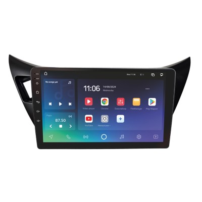 Штатна магнітола SIGMA X9432 ANDROID 10 4+32 Gb 4G DSP Mitsubishi LANCER LX GLX 2001-2007 LHD, Black 9"