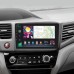 Штатна магнітола SIGMA PRO 9464 ANDROID 10 4+64 Gb 4G DSP Honda Civic 9 FB FK FD 2011-2015 9"
