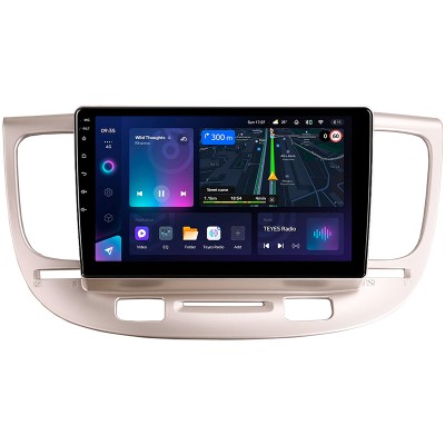 Штатна магнітола Teyes CC3L 4+64 Gb Kia RIO 2 2005-2011 9"
