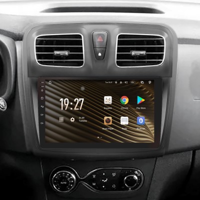 Штатна магнітола SIGMA S9432 ANDROID 10 4+32 Gb 4G DSP Renault Logan 2 2012-2022 Sandero 2 2013-2022 (F1) (B) 9" (L1)