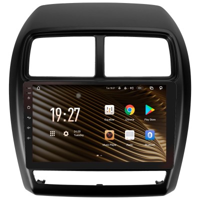 Штатна магнітола SIGMA S9432 ANDROID 10 4+32 Gb 4G DSP Mitsubishi ASX 1 (Left hand drive) 2016-2023 (B) 9"