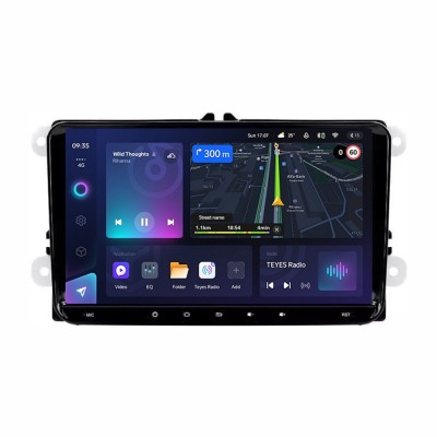 Штатна магнітола Teyes CC3L 4+32 Gb (9") Universal VW (сенсорні кнопки)