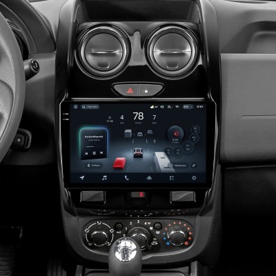 Штатна магнітола Teyes CC4 Pro 12+256 Gb Renault Duster (F2) 2015-2021 / LADA Largus 2021 9" 2k (L1)