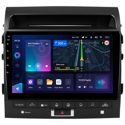 Штатна магнітола Teyes CC3L 4+64 Gb Toyota Land Cruiser 11 200 (F3) 2007-2015 (A) 10" (L3)