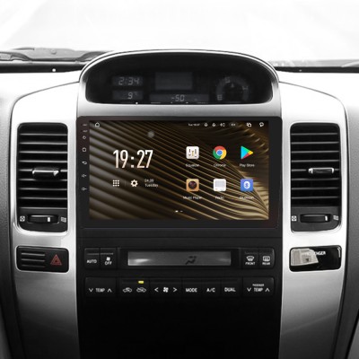 Штатна магнітола SIGMA S9432 ANDROID 10 4+32 Gb 4G DSP Toyota Land Cruiser Prado 120 3 III For Lexus GX470 GX 470 J120 2002-2009 (F1) (A) 9"