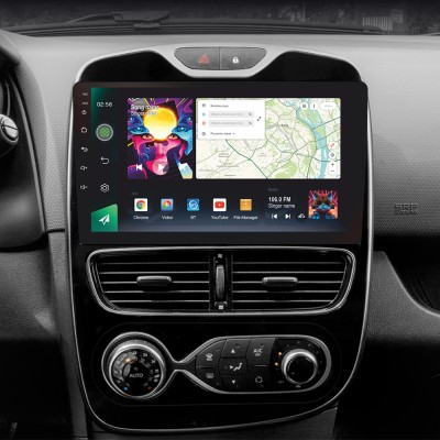 Штатна магнітола SIGMA PRO 10464 ANDROID 10 4+64 Gb 4G DSP Renault Clio 4 BH98 KH98 2016-2019 10" (L2)