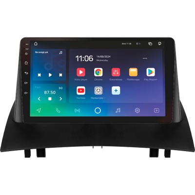 Штатна магнітола SIGMA PRO 9432 ANDROID 10 4+32 Gb 4G DSP Renault Megane 2 2002-2009 9"