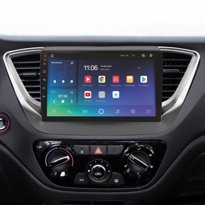 Штатна магнітола SIGMA PRO 9432 ANDROID 10 4+32 Gb 4G DSP Hyundai Solaris 2 2017-2020 (B) 9"