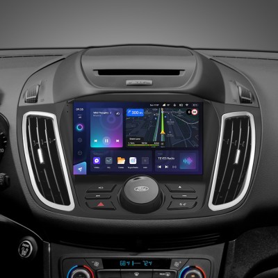 Штатна магнітола Teyes CC3L 4+64 Gb Ford Kuga 2 Escape 3 2012 - 2019 (B) 9" (buttons) (L2)