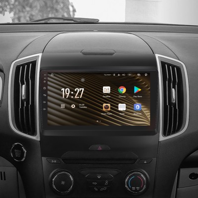 Штатна магнітола SIGMA S9432 ANDROID 10 4+32 Gb 4G DSP Ford Edge 2 2015-2018 (F1) 9"