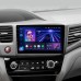 Штатна магнітола Teyes CC3 4+32 Gb Honda Civic 9 FB FK FD 2011-2015 9"