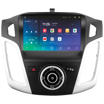 Штатна магнітола SIGMA PRO 9432 ANDROID 10 4+32 Gb 4G DSP Ford Focus 3 Mk 3 2011-2019 9" (L1)