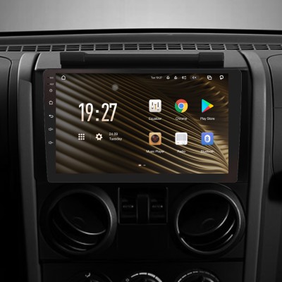 Штатна магнітола SIGMA S9432 ANDROID 10 4+32 Gb 4G DSP Jeep Wrangler 3 JK (F1) 2008-2010 9" (L1)