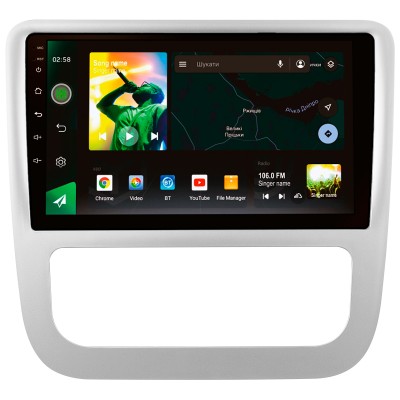 Штатна магнітола SIGMA X9464 ANDROID 10 4+64 Gb 4G DSP Volkswagen Scirocco 3 III Mk3 2008-2014 (F3) 9"