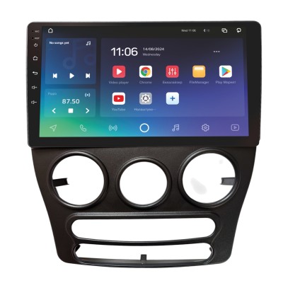 Штатна магнітола SIGMA PRO 9432 ANDROID 10 4+32 Gb 4G DSP Chery QQ 2013-2017 Black 9"