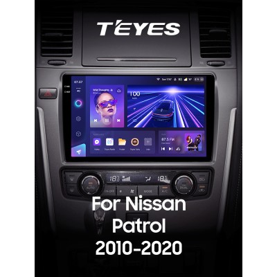 Штатна магнітола Teyes CC3 4+32 Gb Nissan Patrol 6 Y62 2010-2020 (F2) 10" 2k