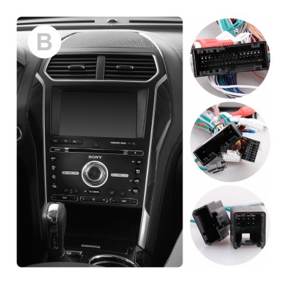 Штатна магнітола SIGMA E10232 ANDROID 10 2+32 Gb Ford Explorer 5 2011 - 2019 (B) 10" (L3)