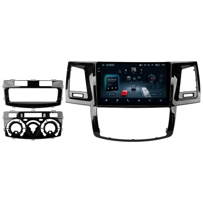 Штатна магнітола Teyes CC4 Pro 8+128 Gb Toyota Fortuner 1 AN50 AN60 HILUX Revo Vigo (F2) 2005-2007 9" 2k