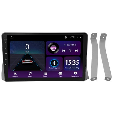 Штатна магнітола SIGMA E9232 ANDROID 10 2+32 Gb Fiat Siena Palio Albea Weekend 2004-2006 (F2) 9"