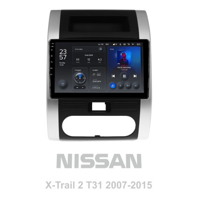 Штатна магнітола Teyes X1 2+32Gb Nissan X-Trail X Trail 2 T31 2007-2015 10"