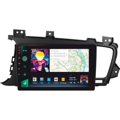 Штатна магнітола SIGMA PRO 9464 ANDROID 10 4+64 Gb 4G DSP Kia Optima 3 K5 TF 2010-2015 (F1) 9"