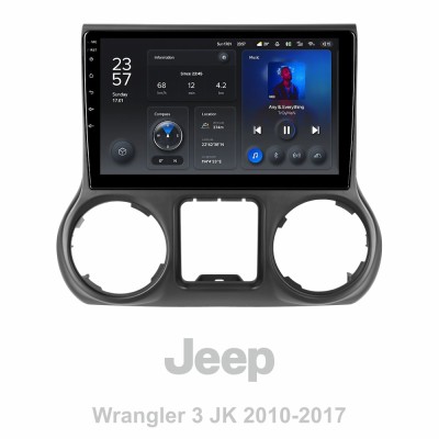Штатна магнітола Teyes X1 2+32Gb Jeep Wrangler 3 JK 2010-2017 (L14) 10" (L1)
