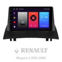 Штатна магнітола SIGMA F9216 ANDROID 10 2+32 Gb Renault Megane 2 2002-2009 9"