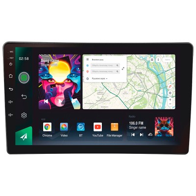 Штатна магнітола SIGMA PRO 9464 ANDROID 10 4+64 Gb 4G DSP Nissan Murano Z50 2002-2008 9"