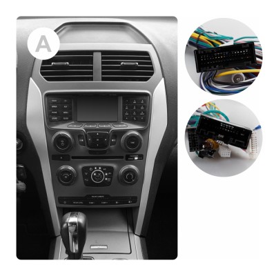 Штатна магнітола SIGMA PRO 10464 ANDROID 10 4+64 Gb 4G DSP Ford Explorer 5 2011 - 2019 (A) 10" (L3)