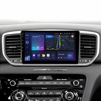 Штатна магнітола Teyes CC3L 4+32 Gb Kia Sportage 4 QL 2018-2022 (B) 9"
