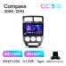 Штатна магнітола Teyes CC3 6+128 Gb Jeep Compass 1 MK 2006-2010 10" 2k (L1)