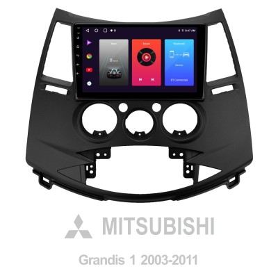 Штатна магнітола SIGMA F9216 ANDROID 10 2+32 Gb Mitsubishi Grandis 1 2003-2011 (F2) 9"