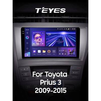 Штатна магнітола Teyes CC3 6+128 Gb Toyota Prius XW30 2009-2015 9" 2k