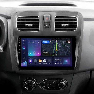Штатна магнітола Teyes CC3L 4+32 Gb Renault Logan 2 2012-2022 Sandero 2 2013-2022 (F1) (B) 9" (L1)