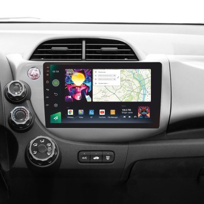 Штатна магнітола SIGMA PRO 10464 ANDROID 10 4+64 Gb 4G DSP Honda Jazz 2 GG Fit 2 GE 2007 - 2014 10"