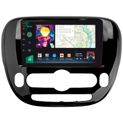 Штатна магнітола SIGMA PRO 9464 ANDROID 10 4+64 Gb 4G DSP Kia Soul 2 PS 2013-2019 (A) 9"
