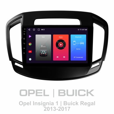 Штатна магнітола SIGMA F9216 ANDROID 10 2+32 Gb Opel Insignia 1 Buick Regal 2013-2017 (A) 9"