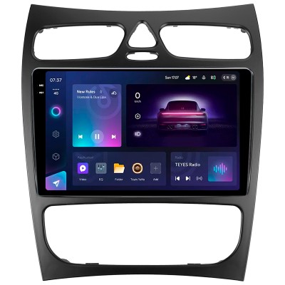 Штатна магнітола Teyes CC3 6+128 Gb з коловим оглядом 360° Mercedes Benz CLK Class C209 A209 (F2) 2002-2005 9" 2k (L1)