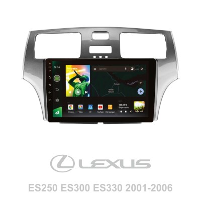Штатна магнітола SIGMA X9464 ANDROID 10 4+64 Gb 4G DSP Lexus ES300 ES 300 ES330 XV30 ES 330 2001-2006 9" (L2)