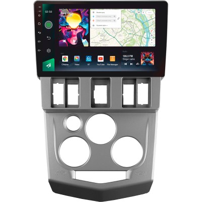 Штатна магнітола SIGMA PRO 9464 ANDROID 10 4+64 Gb 4G DSP Renault Logan 1 2004-2009 9"
