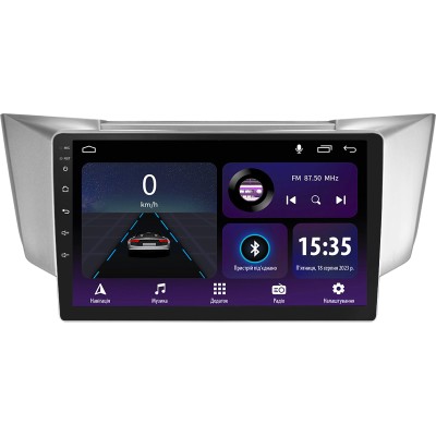 Штатна магнітола SIGMA E9232 ANDROID 10 2+32 Gb Lexus RX300 RX330 RX350 RX400H Toyota harrier 2003-2009 9"