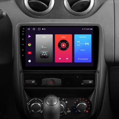 Штатна магнітола SIGMA F9216 ANDROID 10 2+32 Gb Renault Duster 1 2010-2015 For Nissan terrano 3 2014-2022 9"