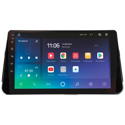 Штатна магнітола SIGMA PRO 10432 ANDROID 10 4+32 Gb 4G DSP Nissan Kicks P15 2017-2021 10"