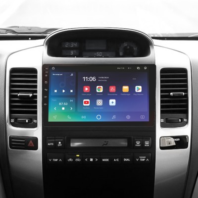 Штатна магнітола SIGMA PRO 9432 ANDROID 10 4+32 Gb 4G DSP Toyota Land Cruiser Prado 120 3 III For Lexus GX470 GX 470 J120 2002-2009 (F1) (B) 9"